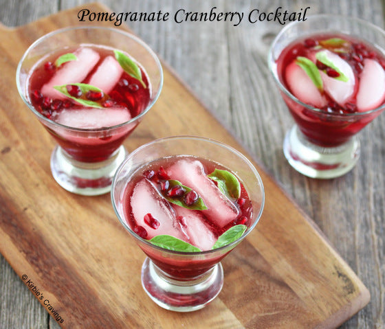Pomegranate Cranberry Cocktail