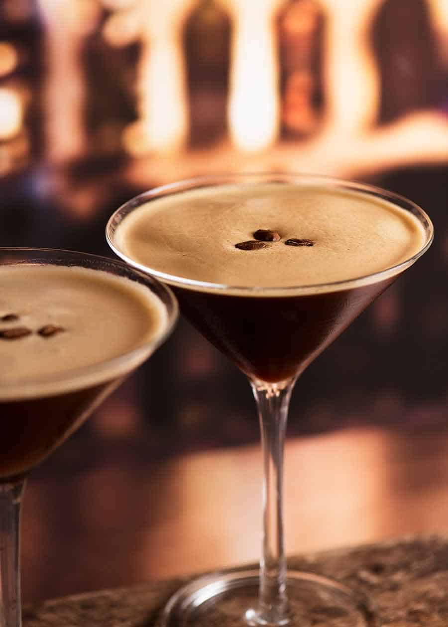 Sparkling Espresso Martini - – Alcoholic