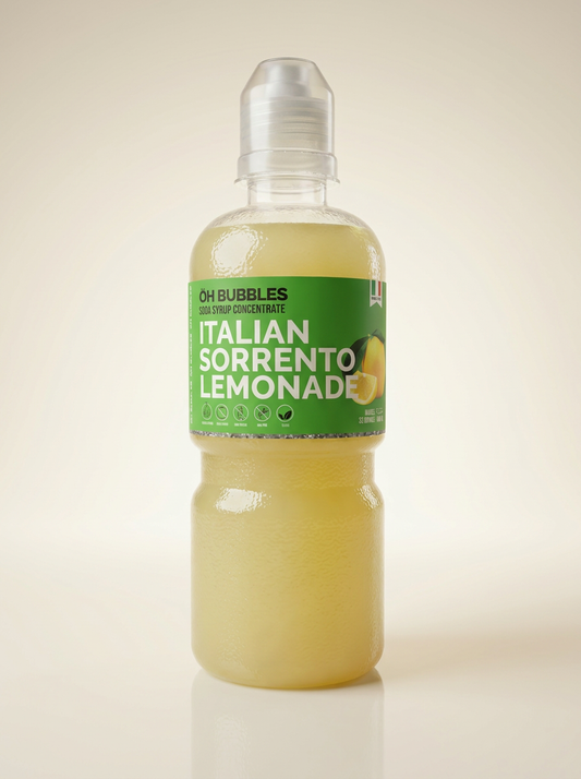 OH Bubbles Italian Sorrento Lemonade soda syrup concentrate 600ml
