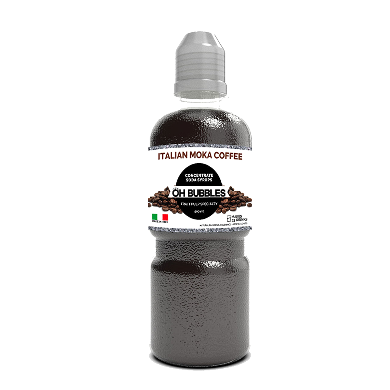 Italian Moka coffee concentrated syrup