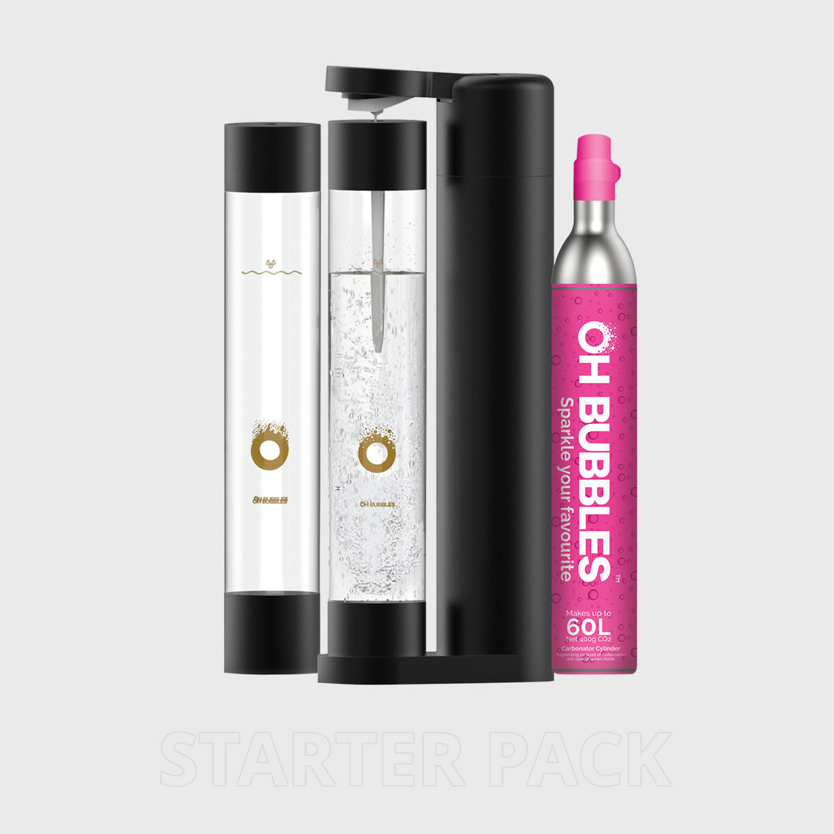 Unlike Sodastream OH BUBBLES Sparkling Drink Maker Starter pack