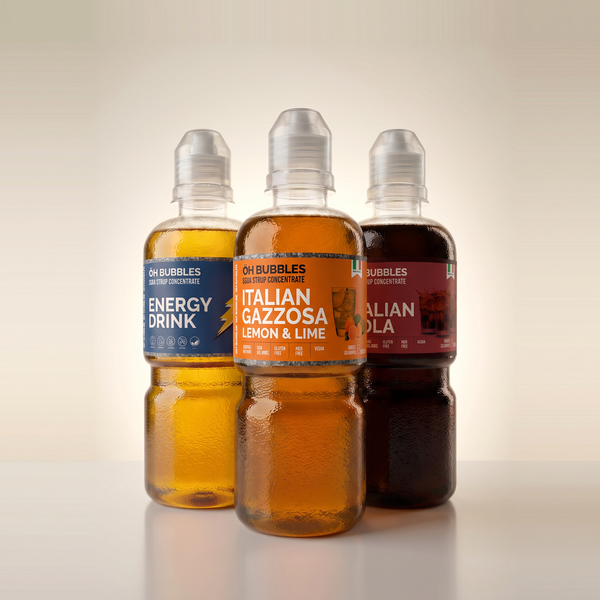 3-pack Concentrated Syrups for Energy Lovers