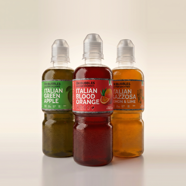 3-pack Concentrated Syrups for Mocktail Lovers